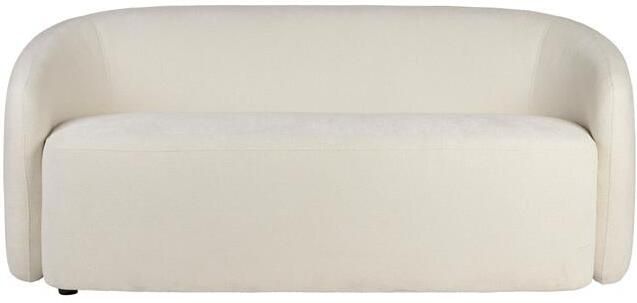 Housecraft living Feliz Lifestyle Len Bank 3-zits Teddy stof Wit - Foto 2