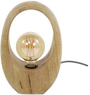 Hoyz Collection Tafellamp Arch Wood 1L Massief Mango Naturel