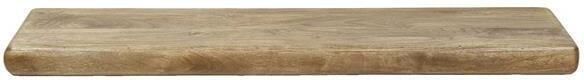 Hoyz Collection Wandplank Sleek 170cm Massief Mango Zandkleur - Foto 2