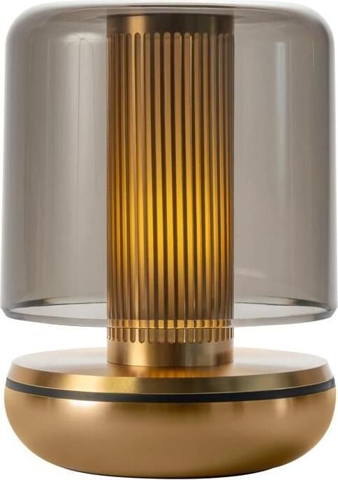 HUMBLE Firefly Oplaadbare Tafellamp Gold Smoked