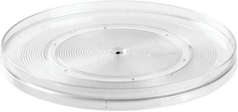IDesign Lazy Susan Draaiplateau 36.8 cm Kunststof Transparant i