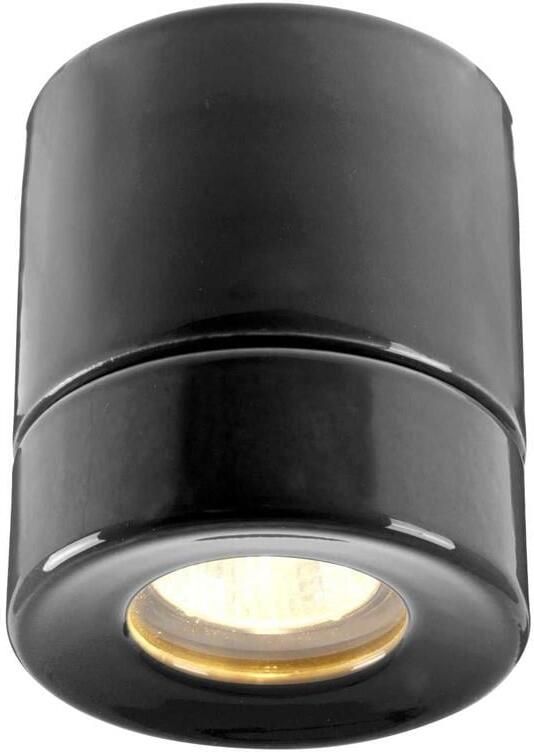 Ifo Electric Ifö Electric Light On Downlight plafondlamp porselein IP44 zwart