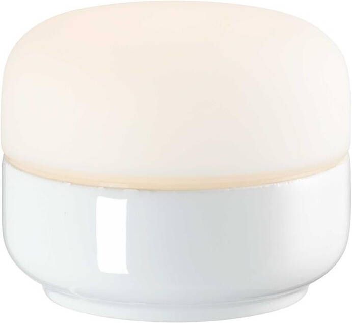 Ifo Electric Ifö Electric Ohm 140|115 plafond-en wandlamp LED porselein IP44 Wit