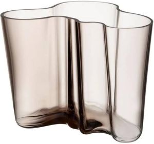 Iittala Alvar Aalto Collection vaas 160mm linnen