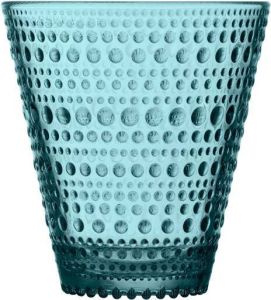 Iittala Kastehelmi glas 30cl zeeblauw 2 stuks