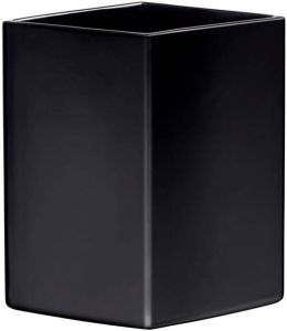 Iittala Ruutu ceramic vaas 225mm zwart