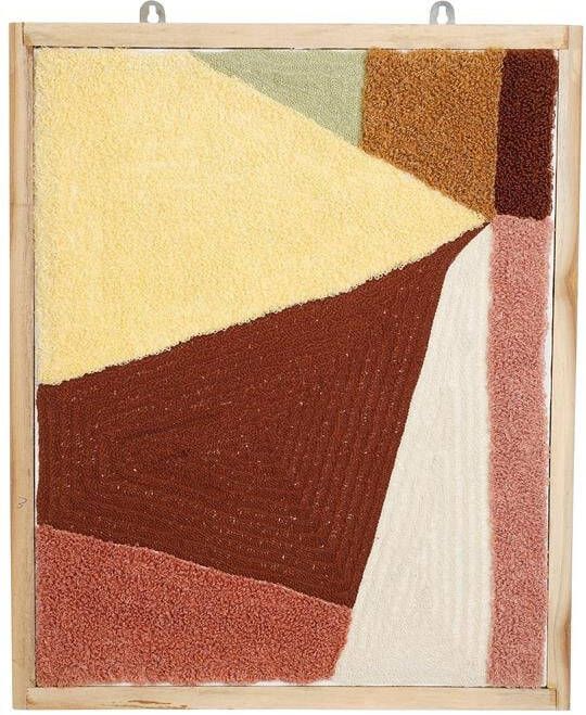 In The Mood Collection Muurdecoratie L59 x B45 cm Donkerbruin