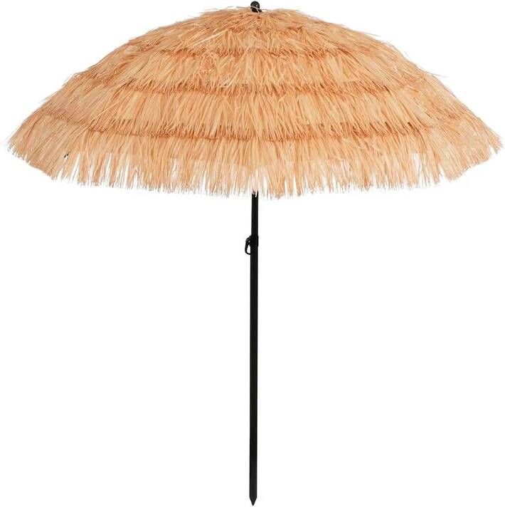 In The Mood Collection Parasol H238 x Ø200 cm Lichtbruin - Foto 1