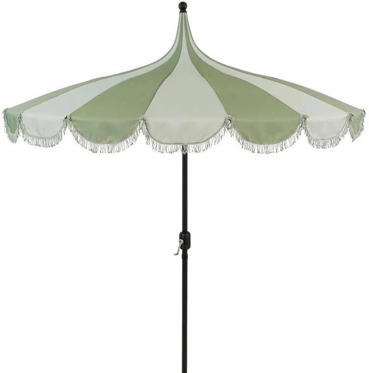 In The Mood Collection Rissy Parasol H238 x Ø220 cm Lichtgroen