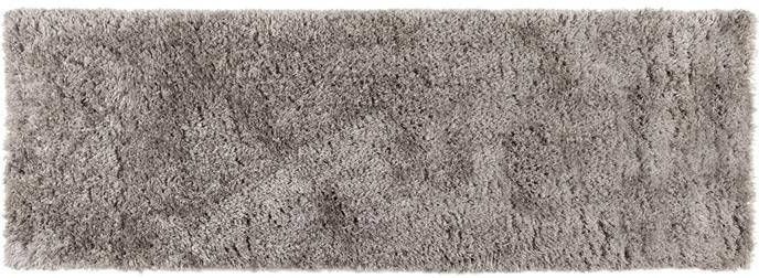Interieur 05 Hoogpolig loper vloerkleed Fender grijs lichtgrijs Grijs Antraciet Polyester Loper 67 x 200 cm (S) - Foto 2