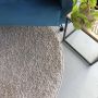 Interieur 05 Hoogpolig Rond Vloerkleed Beige Shaggy Collection Polypropyleen Rond 160 Ø (M) - Thumbnail 1