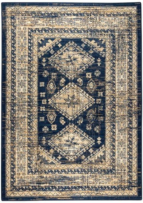 Interieur 05 Vintage Vloerkleed Aila Blauw Polypropyleen 160 x 230 cm (M) - Foto 2