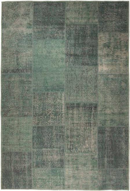 Interieur 05 Patchwork Vloerkleed Groen Lara Interieur05 Chenille 160 x 230 cm (M) - Foto 2