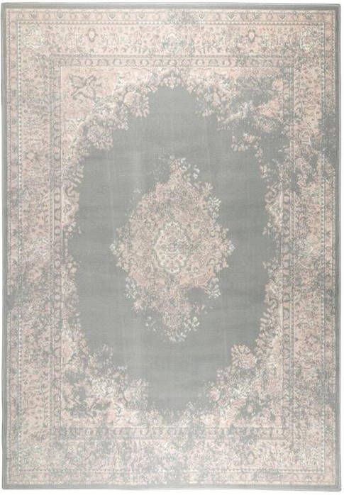 Interieur 05 Vintage Vloerkleed Keshan Grijs Antraciet Polypropyleen 240 x 330cm (XXL) - Foto 2