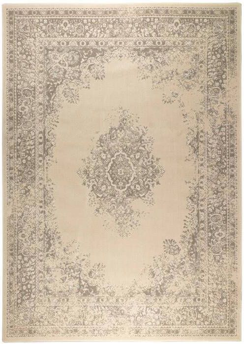Interieur 05 Vintage Vloerkleed Keshan Zand Beige-80 x 150 cm (XS) Polypropyleen 80 x 150 (XS) - Foto 2
