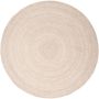 Interieur 05 Rond wollen vloerkleed Gapo beige Wol Rond 150 Ø (M) - Thumbnail 1