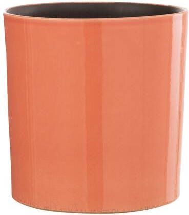 J-Line bloempot Flek keramiek roze medium Ø 21.00 cm