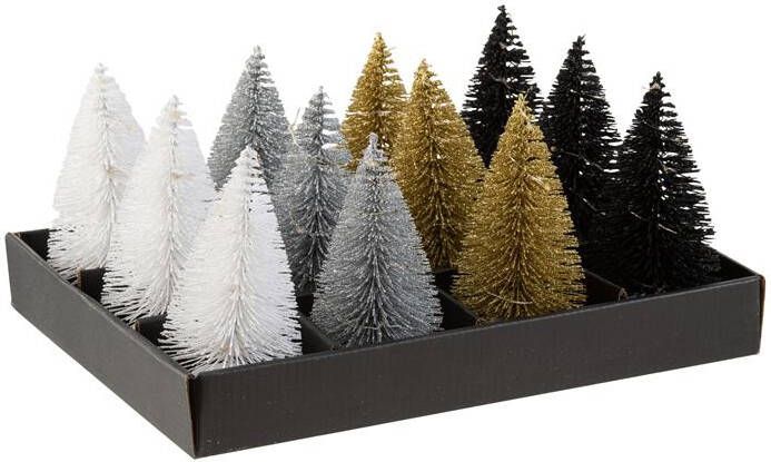 J-Line Kerstboom kunststof LED 12 stuks