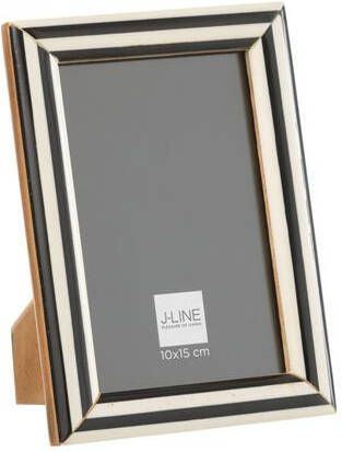 J-Line fotolijst hout zwart|wit small