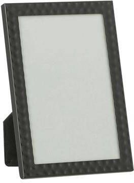 J-Line fotolijst Gehamered Boord metaal zwart medium 2 stuks