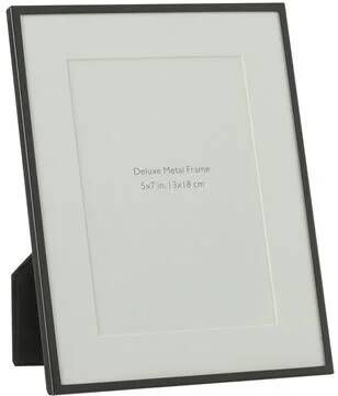 J-Line fotokader metaal zilver medium 2 stuks