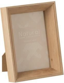 J-Line fotolijst Diepte hout naturel 2 stuks