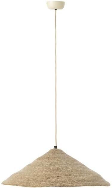J-Line hanglamp Hoed Moonj jute licht naturel small