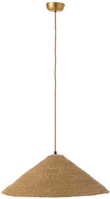 J-Line hanglamp Hoed Moonj jute naturel small