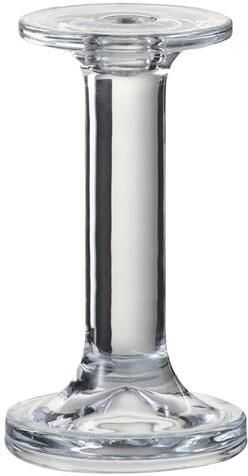 J-Line kandelaar Effen glas transparant small