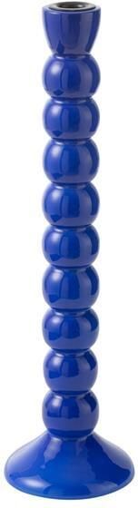 J-Line kandelaar hout blauw