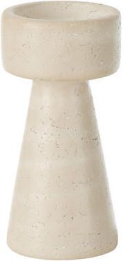 J-Line kandelaar Orlina cement creme medium