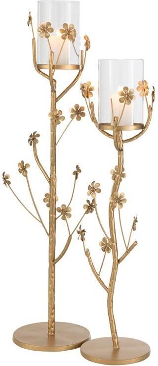 J-Line kandelaar Vloer metaal goud large