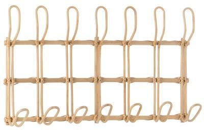 J-Line kapstok Ellen 6 Hakken jute naturel - Foto 2