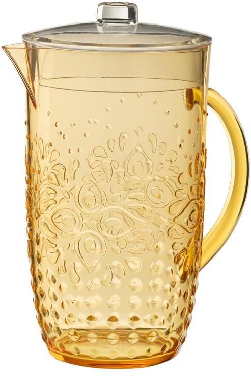 J-Line karaf kunststof geel