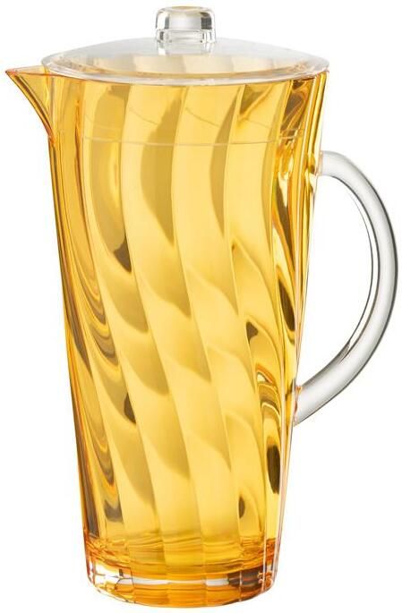 J-Line karaf Wave kunststof oranje