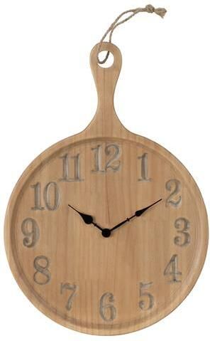J-Line klok Plan Den naturel small Ø 40 cm