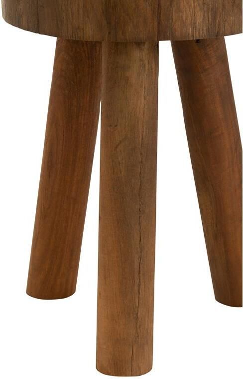 J-Line Stoel Boby Gerecycleerd Hout Naturel - Foto 2