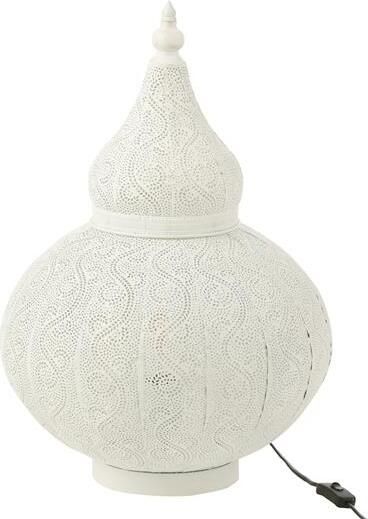 J-Line lamp Aladin metaal wit small