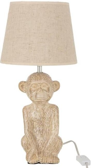 J-Line Lamp | Cement | Beige | 22x22x (h)46 Cm