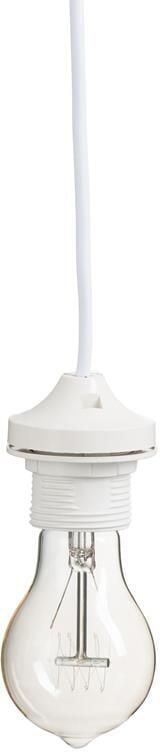 J-Line lamp Socket kunststof|glas transparant|wit