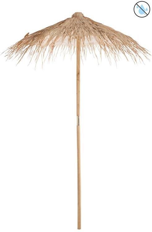 J-Line parasol Stro naturel small