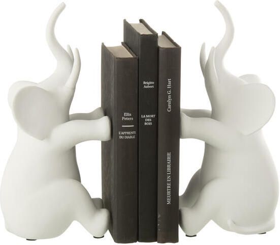 J-Line plateau 6 vaasjes hout|glas grijs large