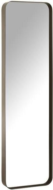 J-Line spiegel Markus metaal|glas zwart small 160 x 44 cm