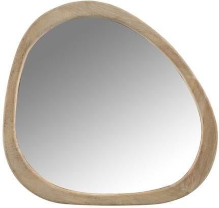 J-Line spiegel Onregelmatig hout small Ø 64 cm