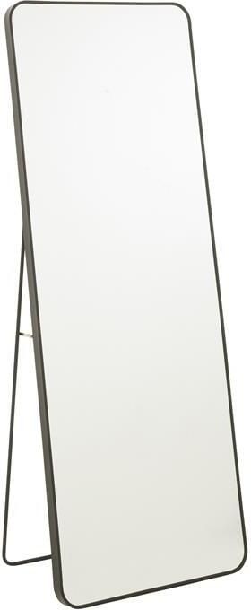 J-Line spiegel Op Voet Rechthoek glas|metaal zwart 55 x 150 cm