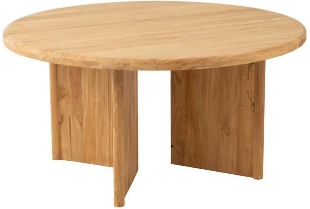 J-Line tafel Rond Teak hout naturel - Foto 2