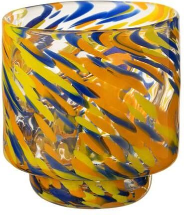 J-Line vaas Arun glas mix small Ø 15 cm