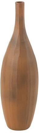J-Line vaas Fles terra roest small 70 cm hoog