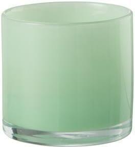 J-Line windlicht Jade glas lichtgroen small