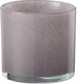 J-Line windlicht Jade glas lichtpaars small